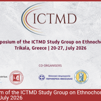 34rd Symposium of the ICTMD Study Group on Ethnochoreology