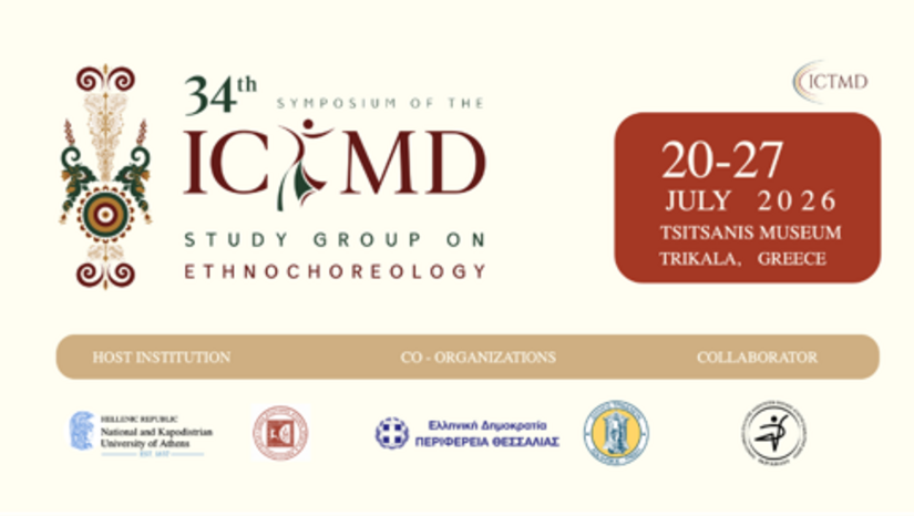 34rd Symposium of the ICTMD Study Group on Ethnochoreology